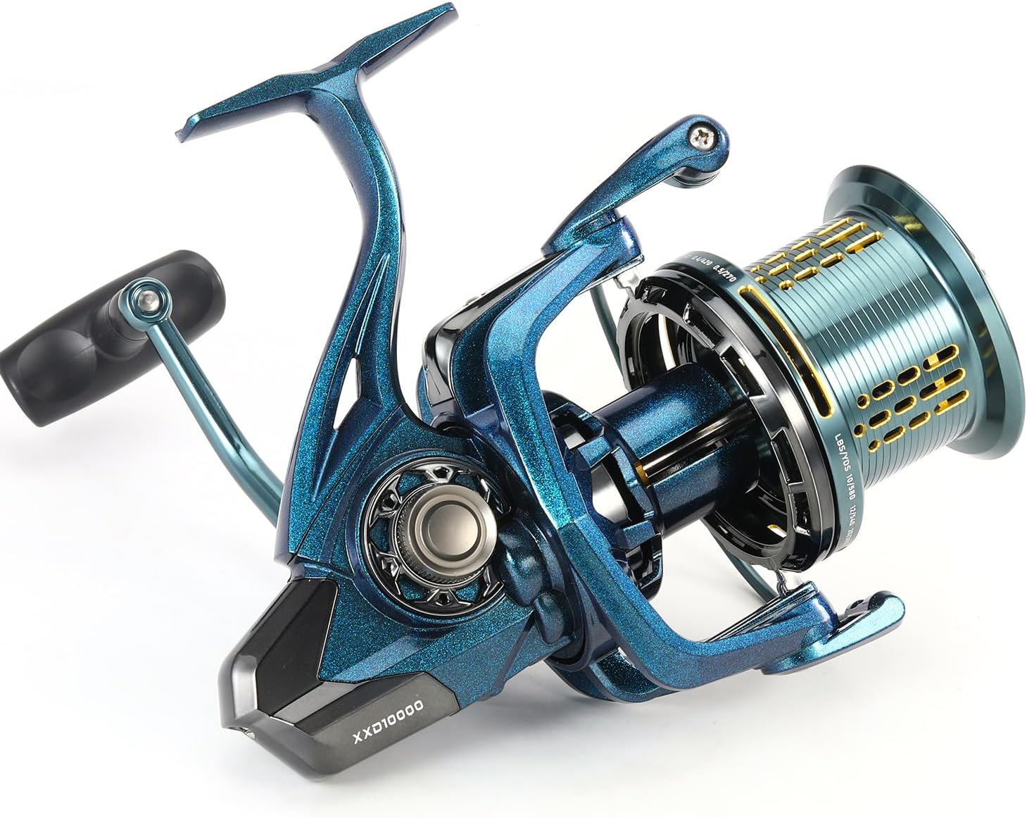 un Nong Spinning Reels – 10000/12000/14000 Series 18+1 Stainless Bearings 32LBS Drag 4.8:1 Gear Ratio CNC Aluminium Spool Ultra Smooth & Powerful