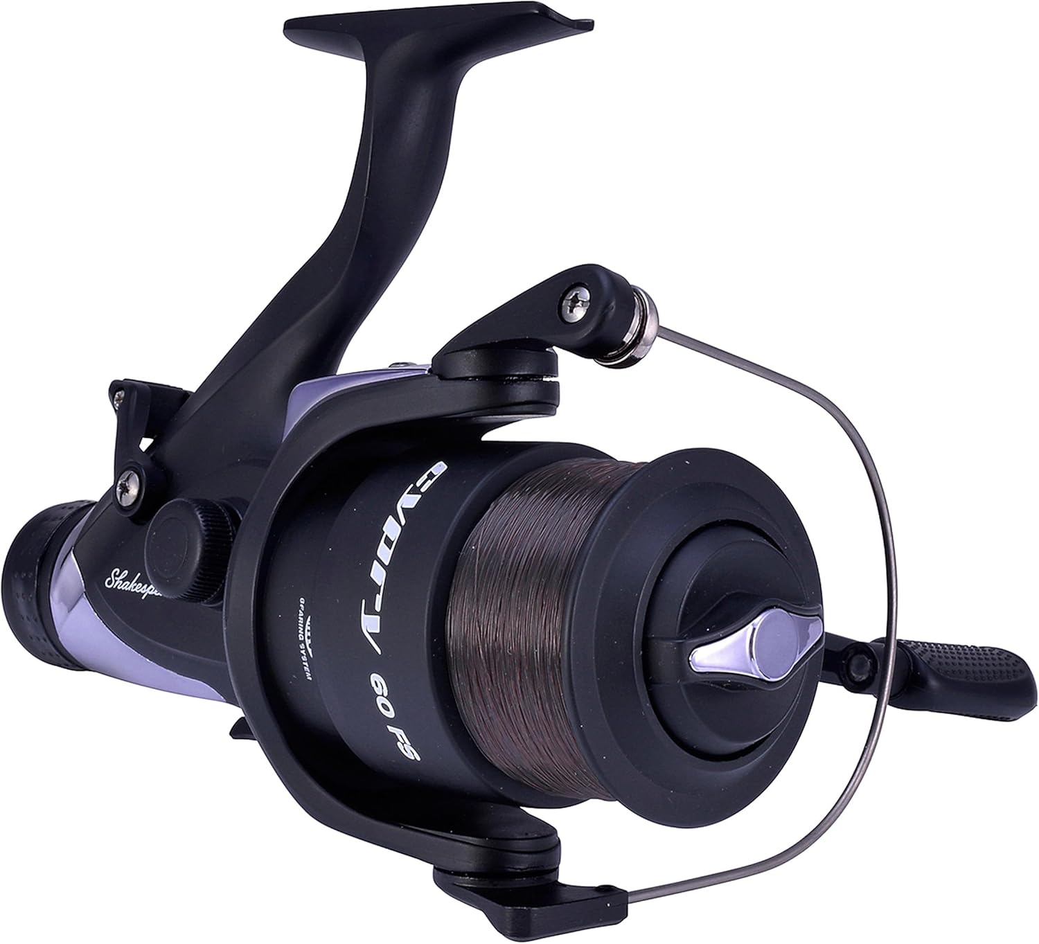 Shakespeare Cypry FS Freespool Fishing Reel - Carp Fishing Style Reel For Bait Fishing - Carp, Barbel, Tench, Bream, Black