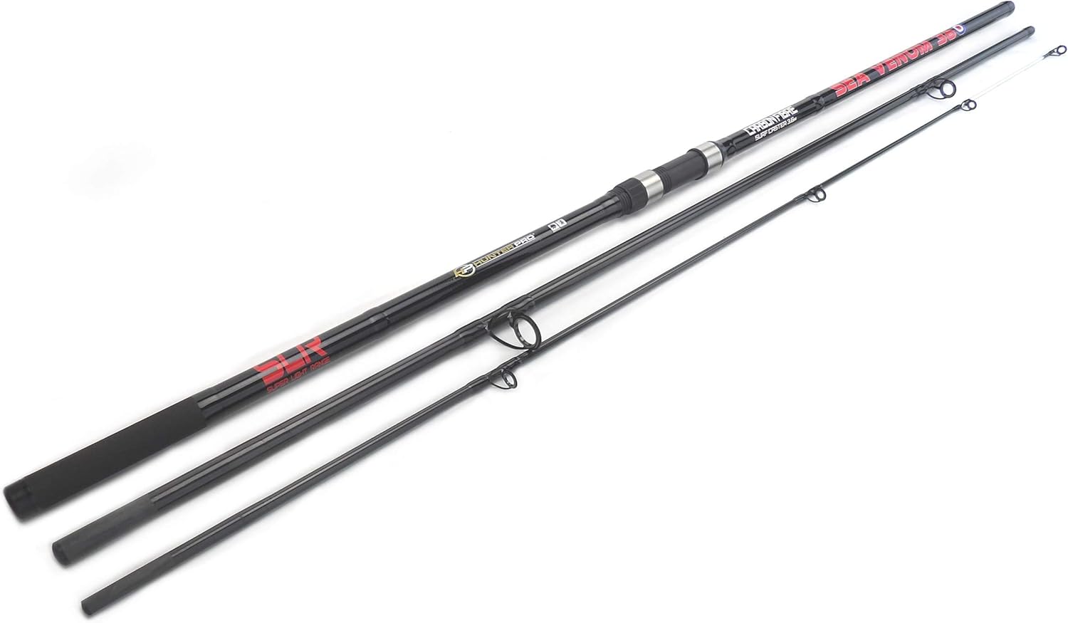 Hunter Pro 12ft Carbon Beach Caster Rod Surf Casting Sea Fishing Rod
