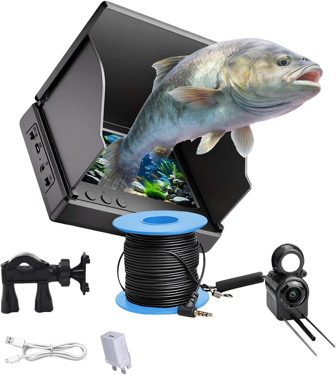 Underwater Fishing Camera & Fish Finder with 4.3