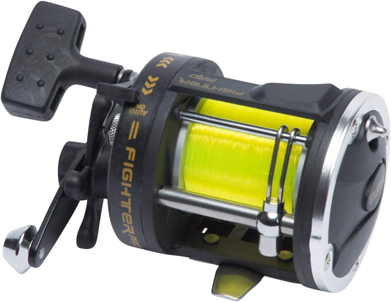 SILSTAR FIGHTER PRO Trolling Multiplier Reel (20 to 30lbs class) For Marine Sea and Boat Fishing Reel - Suitable for Braid and Mono Lines