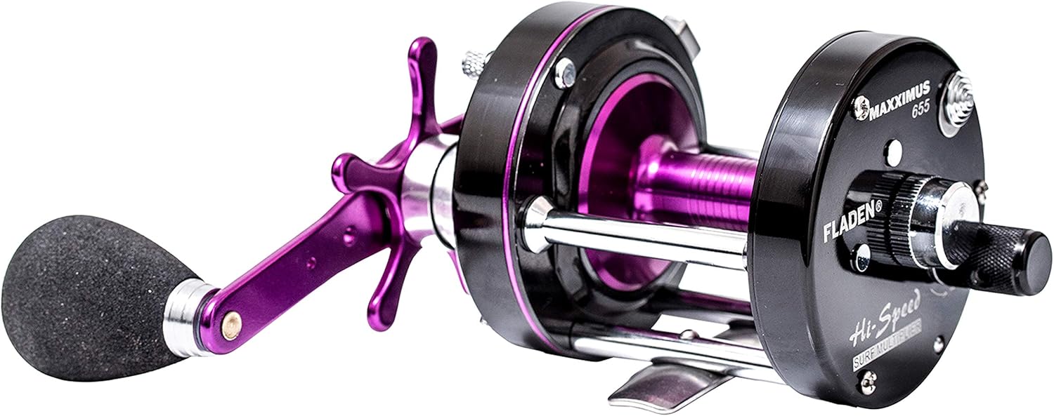 Fladen Maxximus 6500 Hi Speed Surf Sea Casting Multiplier Fishing Reel